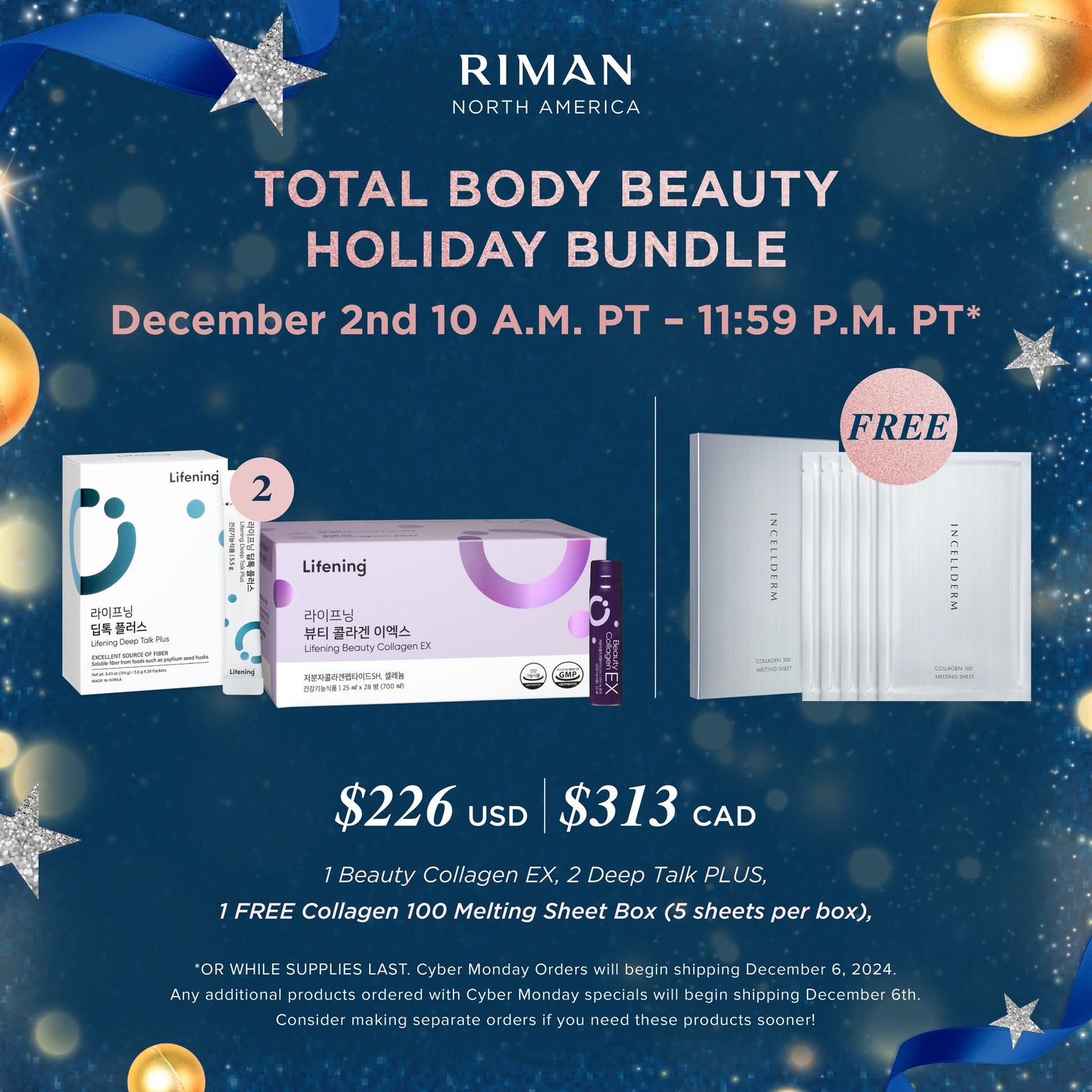 TOTAL BODY BEAUTY HOLIDAY BUNDLE